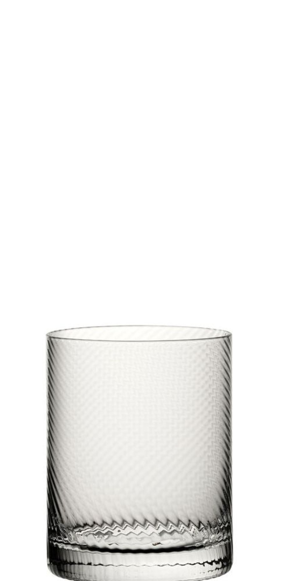 Glassware Utopia | Twisted Hayworth Dof Glass, Set Of 6