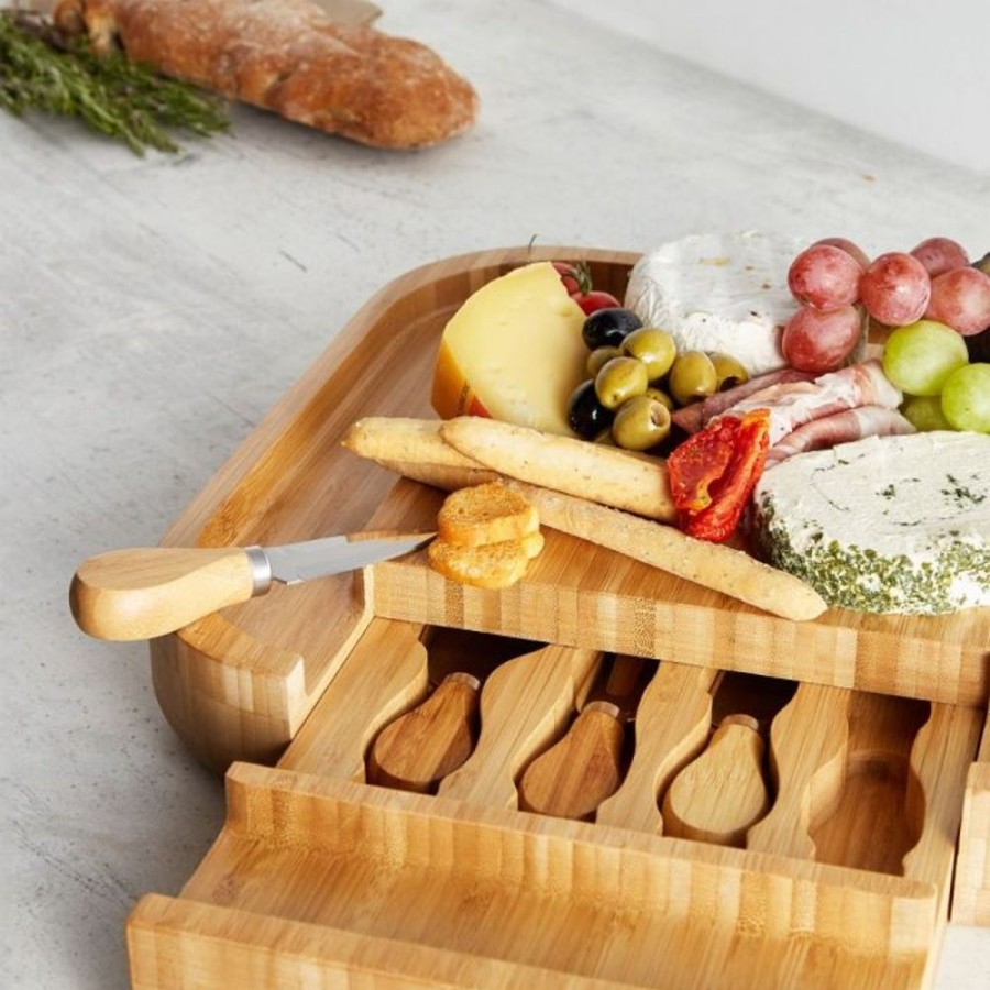 Accessories VonShef | Bamboo Square Cheese Board