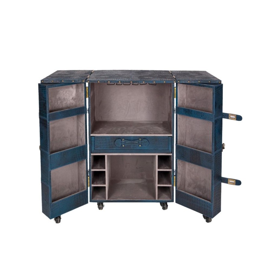 Bar Furniture Three Sixty | Panama Medium Bar, Blue