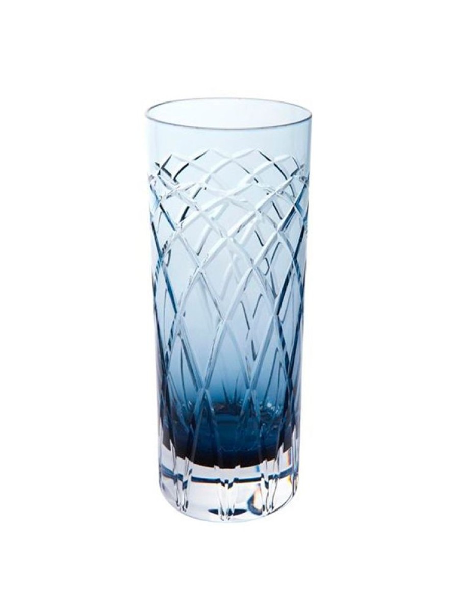 Glassware Royal Brierley | Harris Highball, Ink Blue