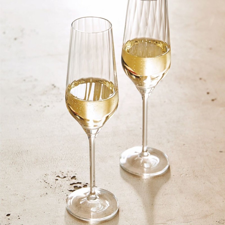 Glassware Ritzenhoff | Sternschliff Champagne Glass, Set Of 2