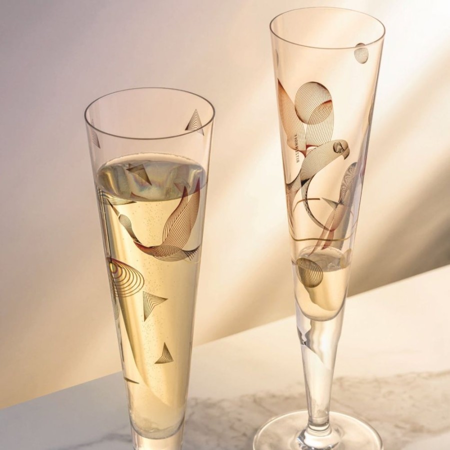 Glassware Ritzenhoff | Goldnacht #15, Champagne Glass