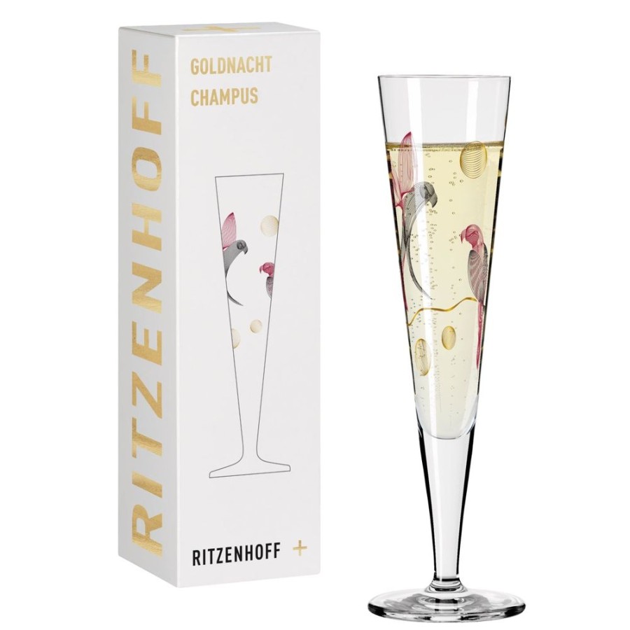 Glassware Ritzenhoff | Goldnacht #16, Champagne Glass